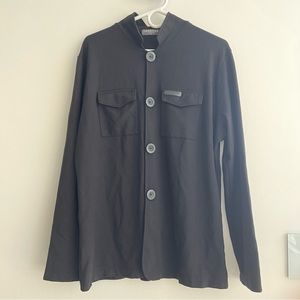 LEOREVER MEN'S ROMA JACKET-CLASSIC BLACK SIZE XL X-LARGE